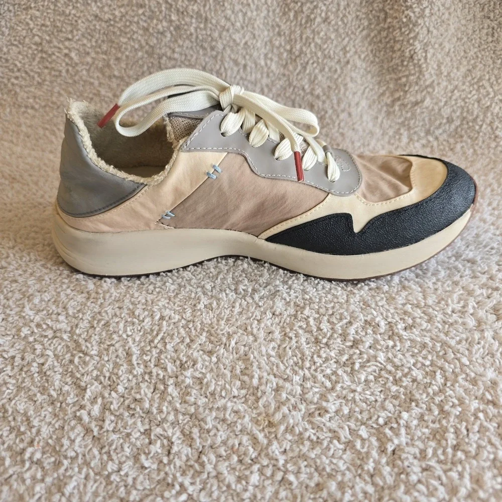 Taos Women's Direction Collapsible Heel Sneakers Grey/cloud Multi Size 7